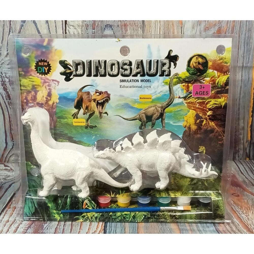 Dinosaur‎ Simulation Model Educational Toys Painting Kit - BRAND NEW
